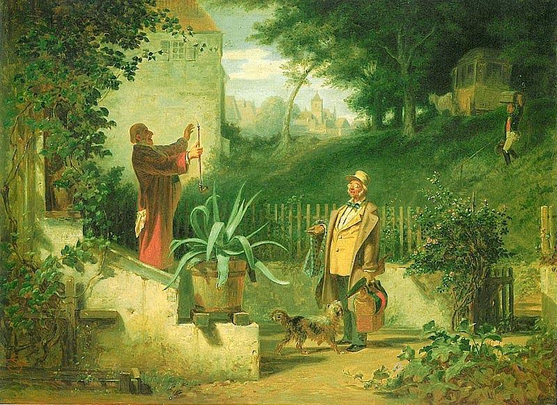 Carl Spitzweg Die Jugendfreunde